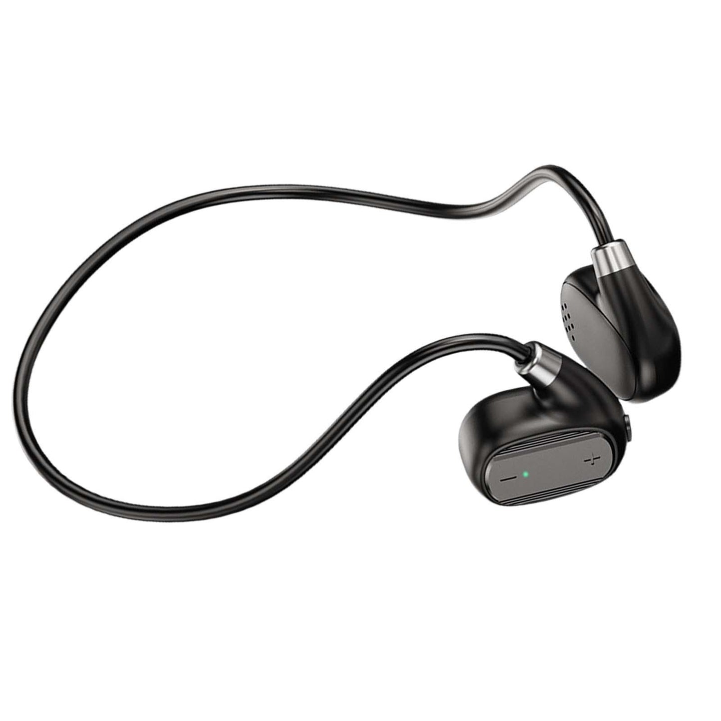 Open Ear Bluetooth Headphone Hands Free Headset for Gym Hiking Driving Black