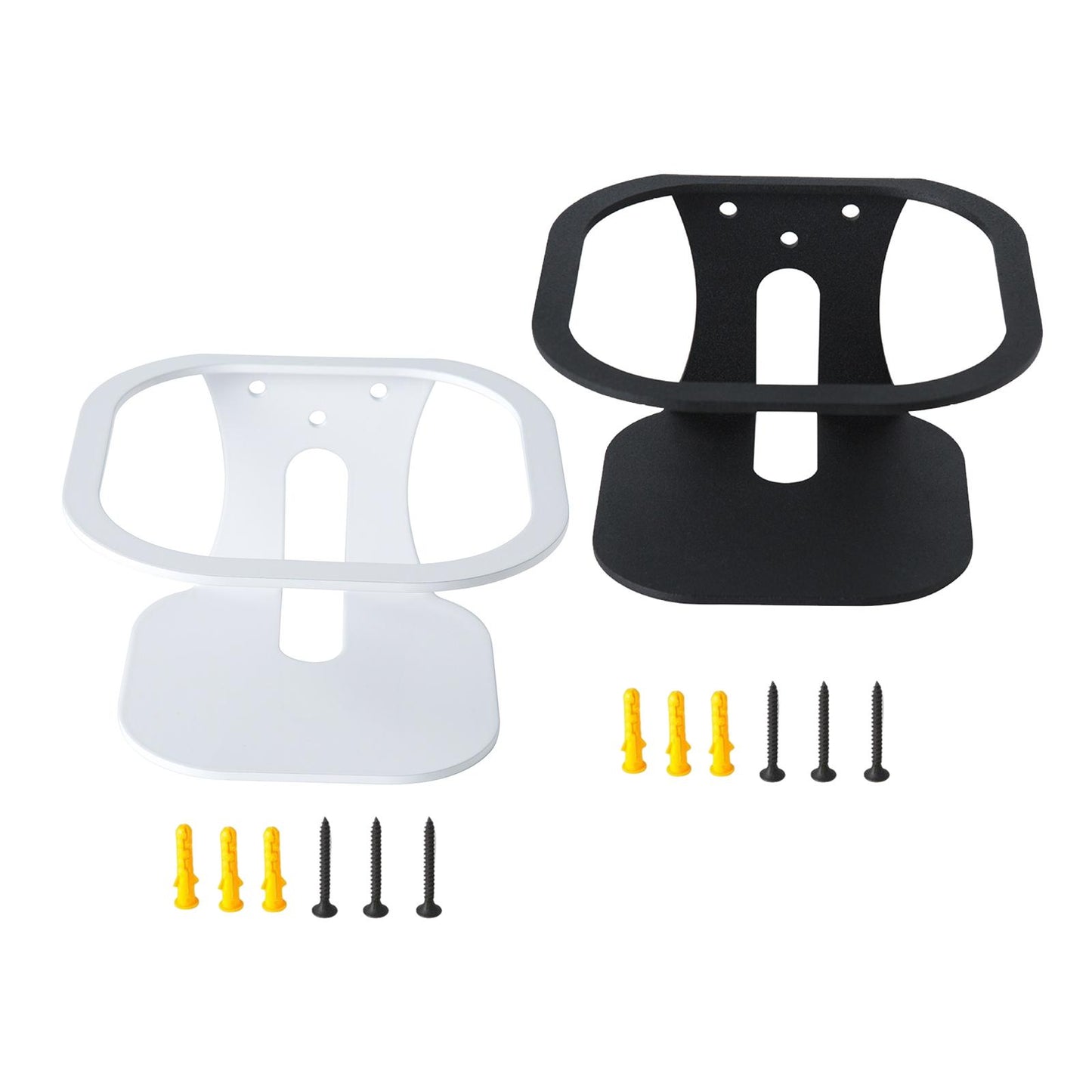 Speaker Wall Mount Durable Speaker Shelves for Office Living Room Study Room Black