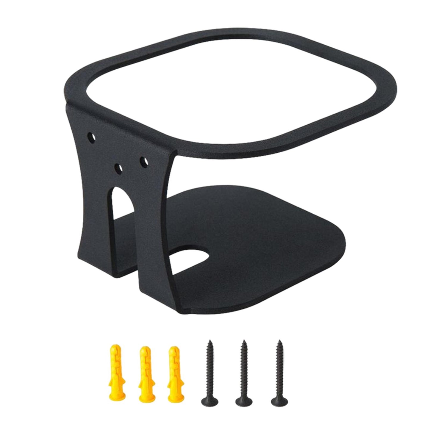 Speaker Wall Mount Durable Speaker Shelves for Office Living Room Study Room Black