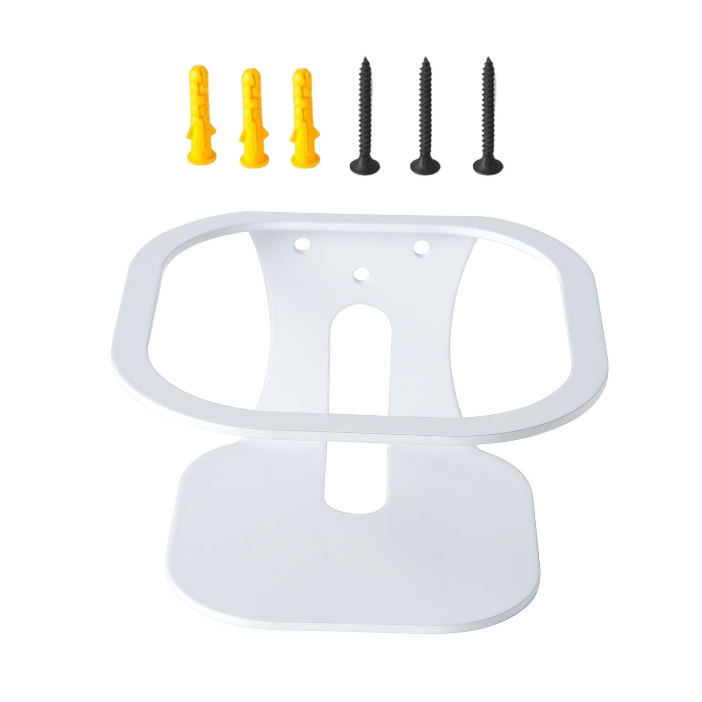 Speaker Wall Mount Durable Speaker Shelves for Office Living Room Study Room White