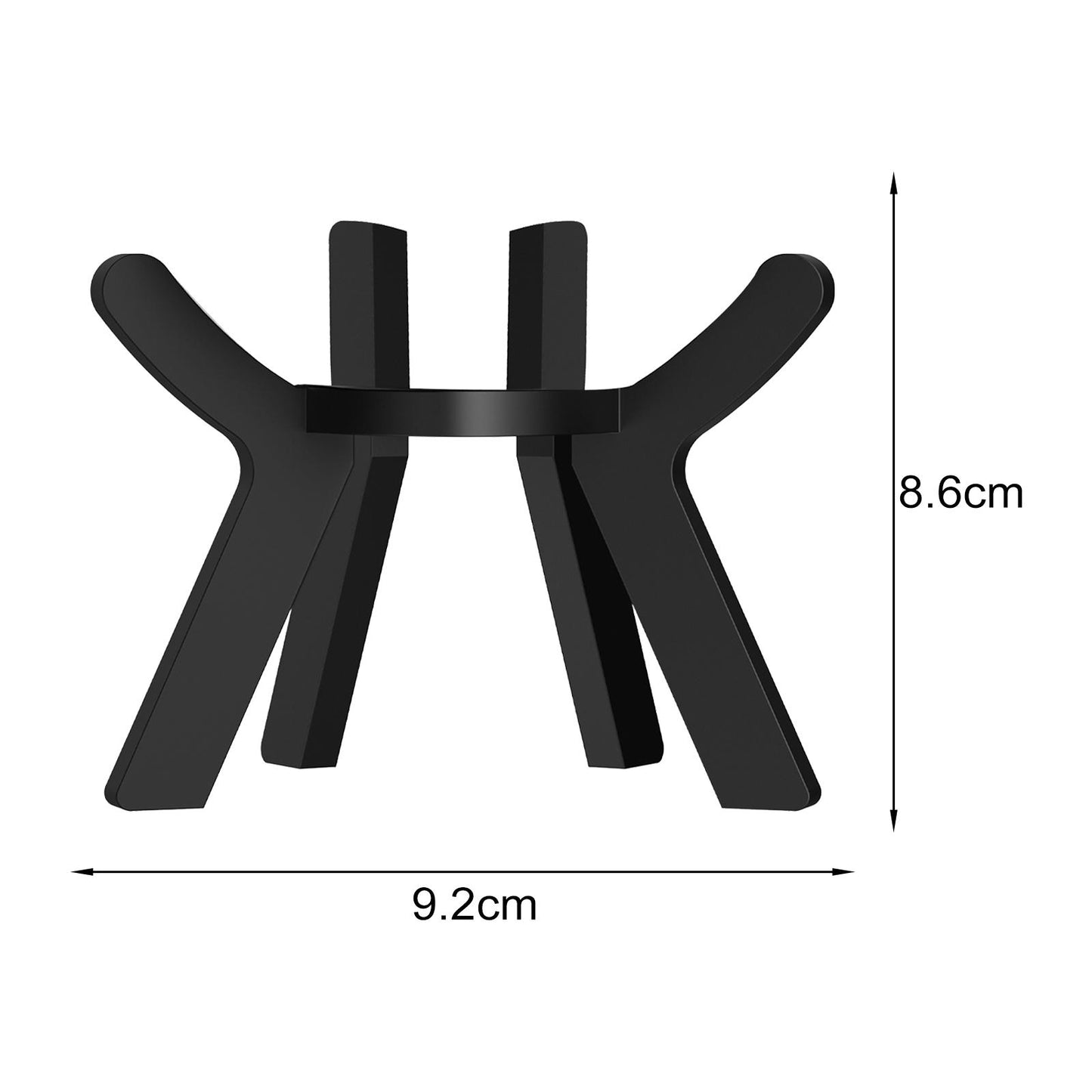 Smart Speaker Holder Accessory Stable Durable Mount for Room Office Echo Pop Black