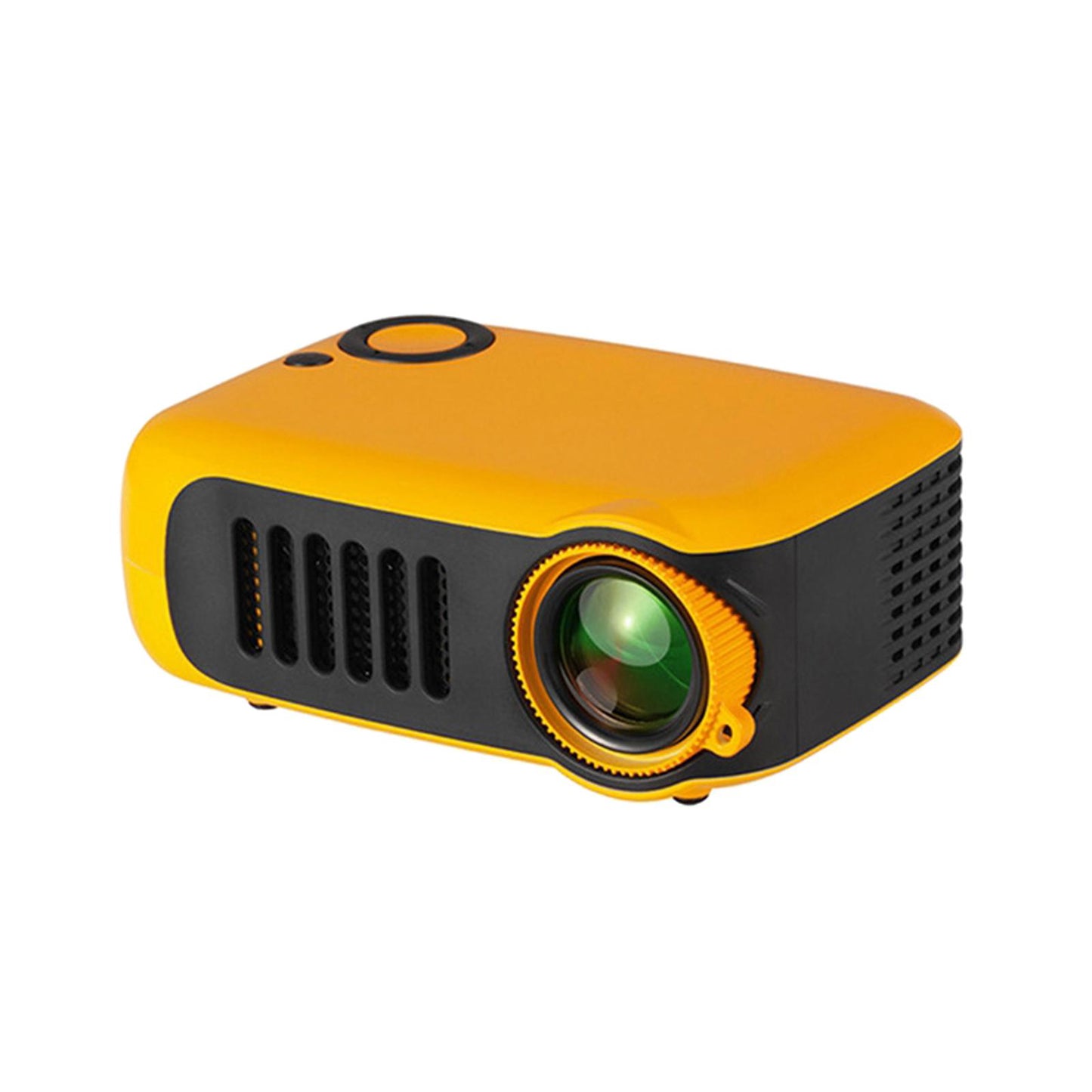Children Mini Video Media Player Projector USB Orange EU Adapter Compact