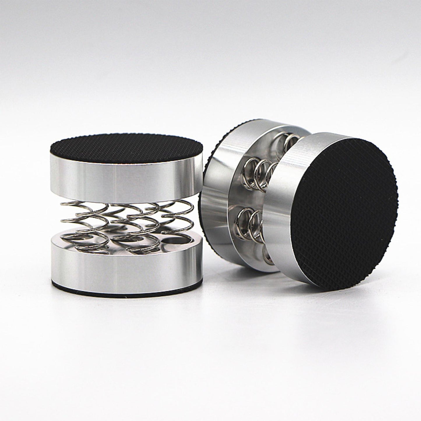 4Pcs Audio Speaker Sound Pads Sturdy for Player Audio Speaker Audio Equipment Silver