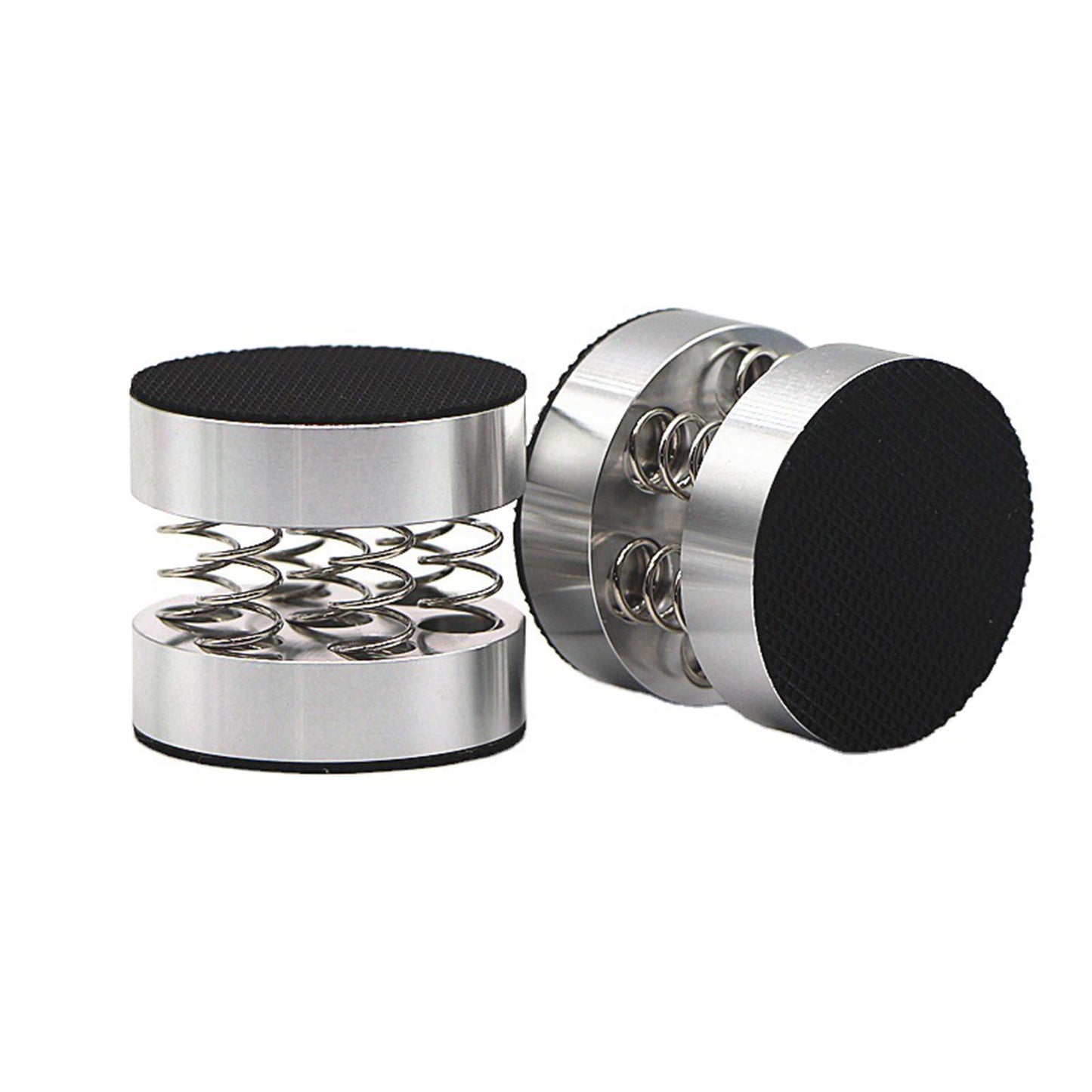 4Pcs Audio Speaker Sound Pads Sturdy for Player Audio Speaker Audio Equipment Silver