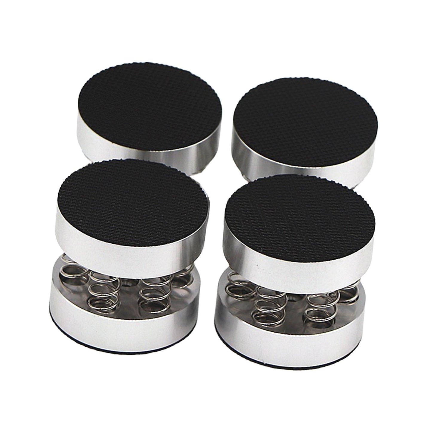 4Pcs Audio Speaker Sound Pads Sturdy for Player Audio Speaker Audio Equipment Silver