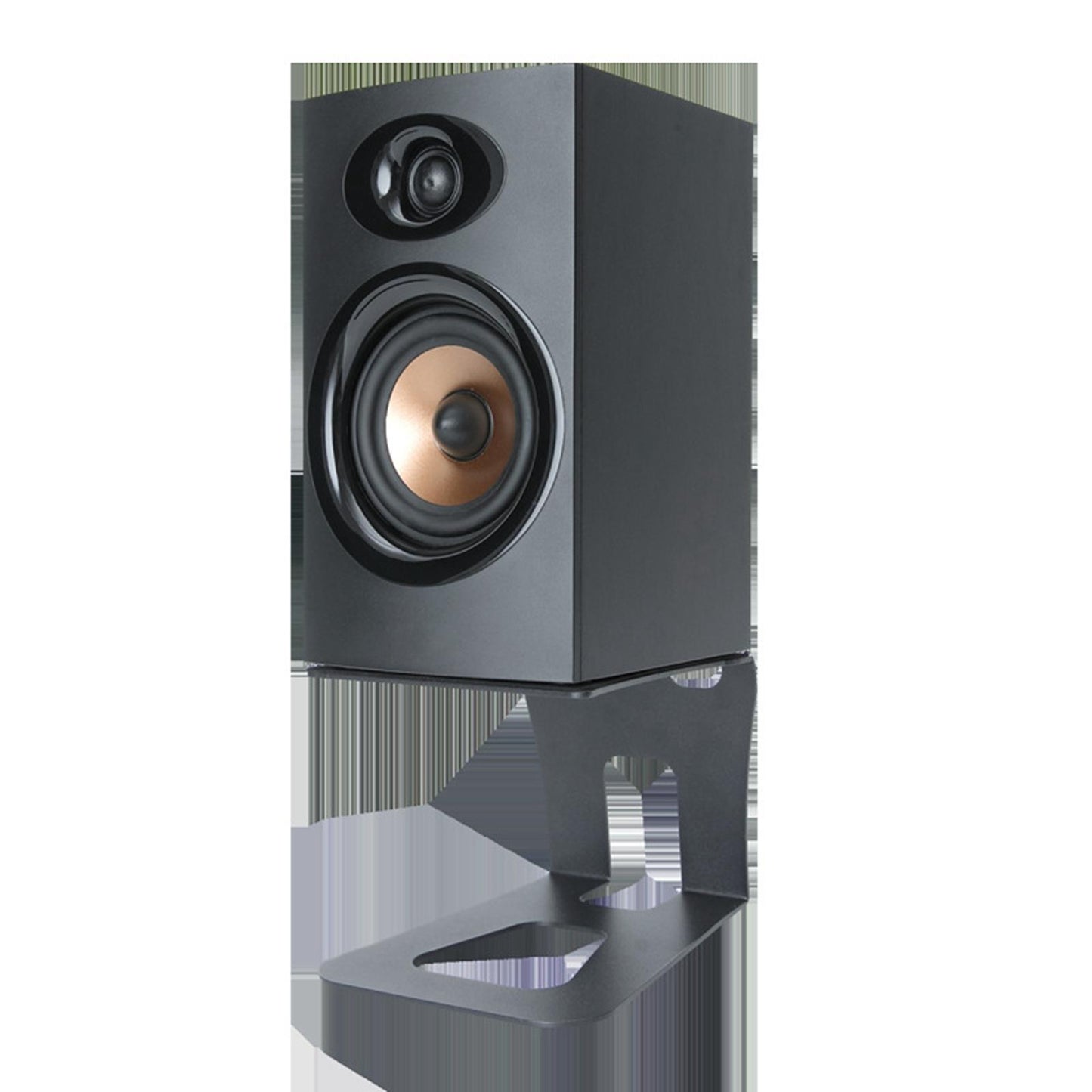 Desktop Speaker Stand Universal Speaker Rack for Home Table Recording Studio White