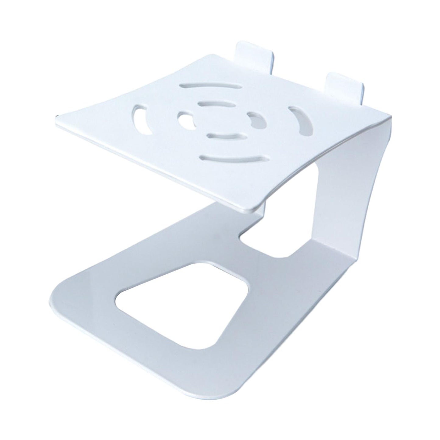 Desktop Speaker Stand Universal Speaker Rack for Home Table Recording Studio White