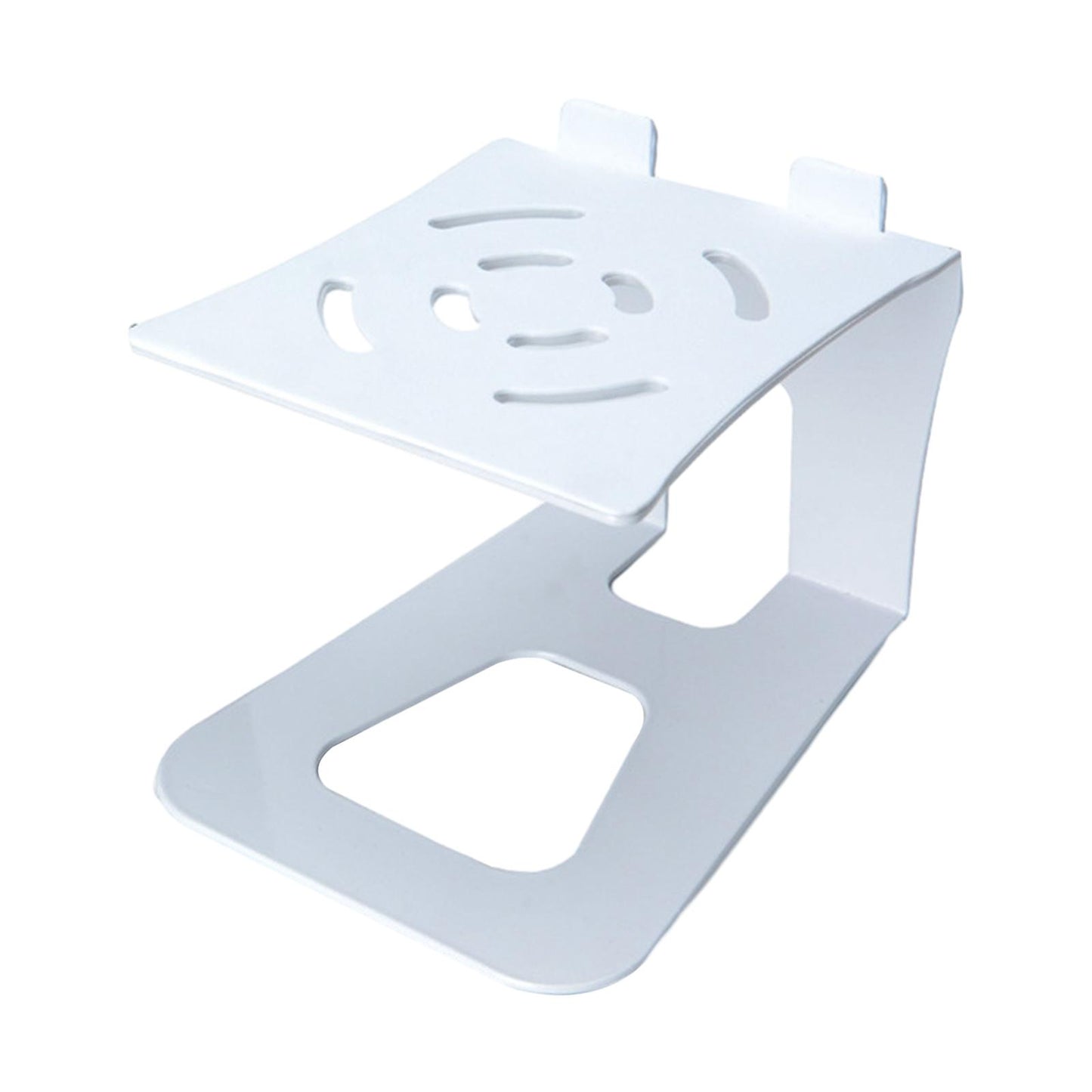 Desktop Speaker Stand Universal Speaker Rack for Home Table Recording Studio White