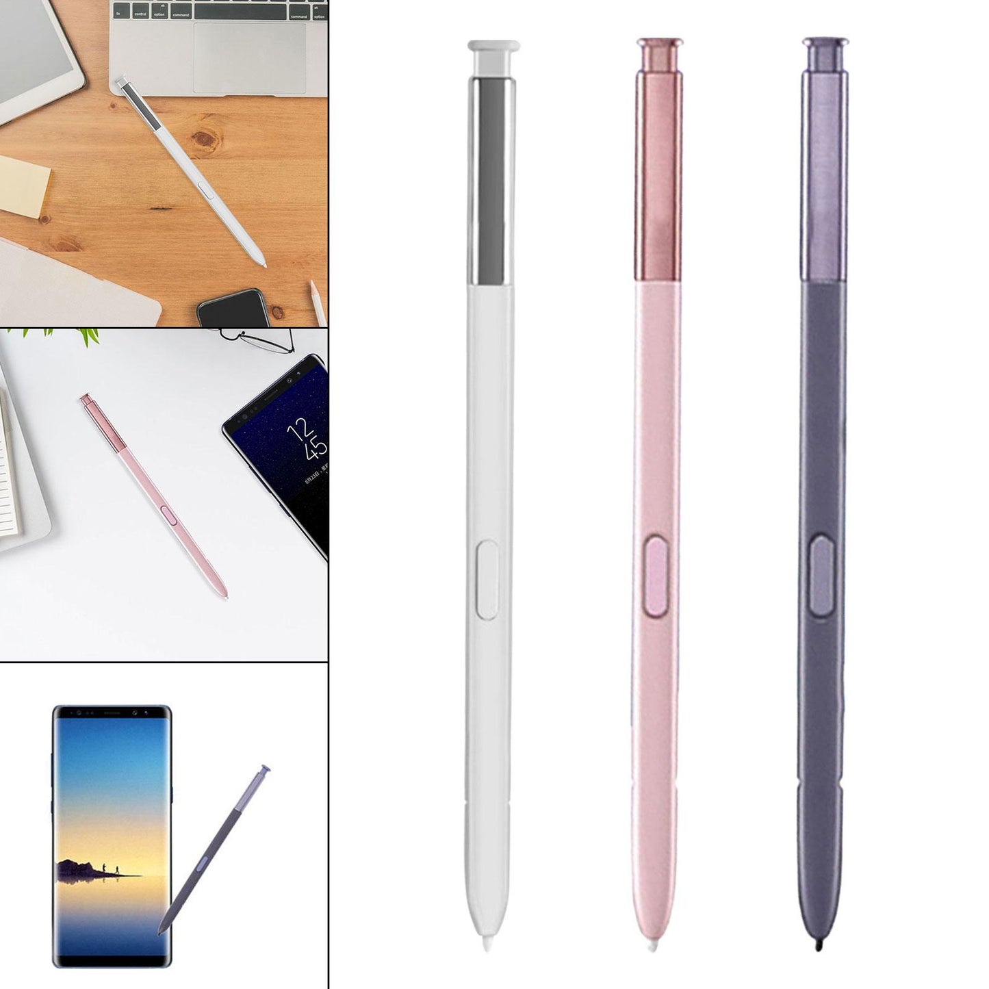 Touch Screen Stylus Pen Portable Pressure Sensitivity Stylus for Note8 N9500 Silver