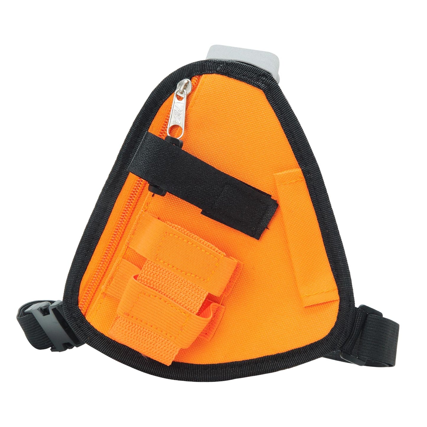 Two Way Radio Chest Pack Two Way Radio Pouch for Construction Sites Climbing Orange