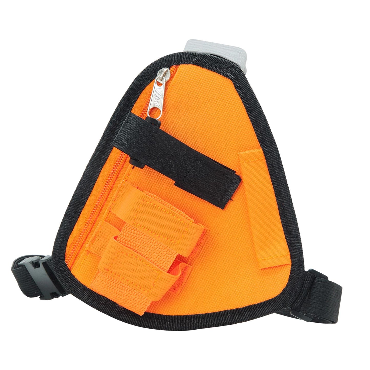 Two Way Radio Chest Pack Two Way Radio Pouch for Construction Sites Climbing Orange