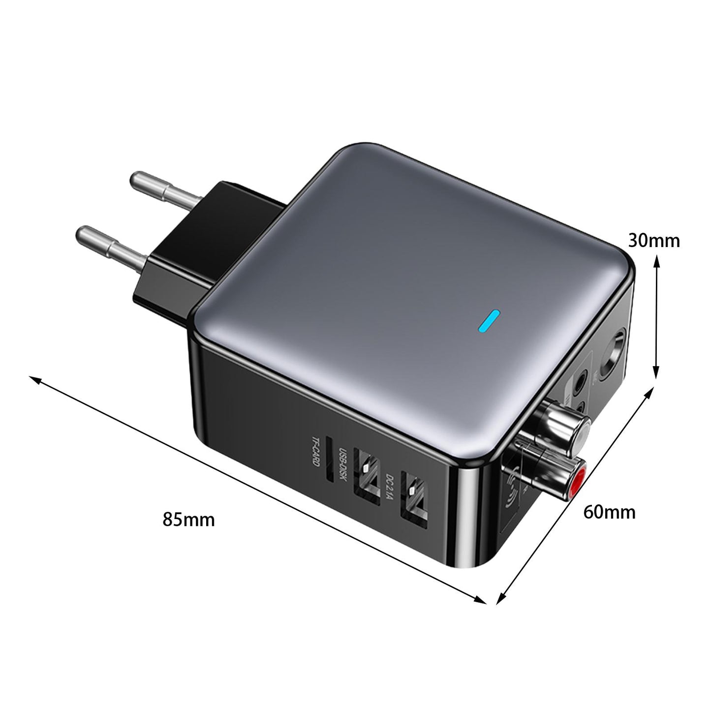 Audio Transmitter Receiver Wireless Audio Adapter for Headphones PC Speakers