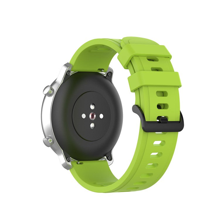 20mm Soft Silicone Replacement Wrist Strap for Huami Amazfit GTR 42mm/GTS - Light Green