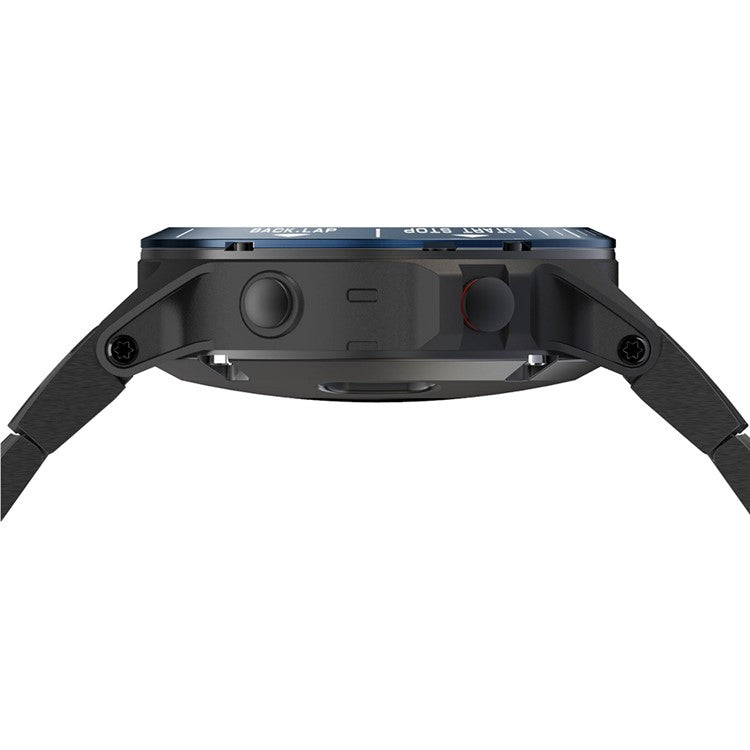 Stainless Steel Watch Bezel (Type A) Replacement for Garmin Fenix 5 - Blue/White