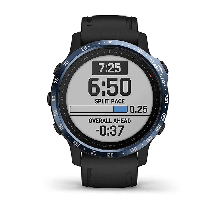 Numbers Pattern Stainless Steel Watch Bezel (Type A) for Garmin Fenix 6S/6s Pro/6s Sapphire - Blue/White