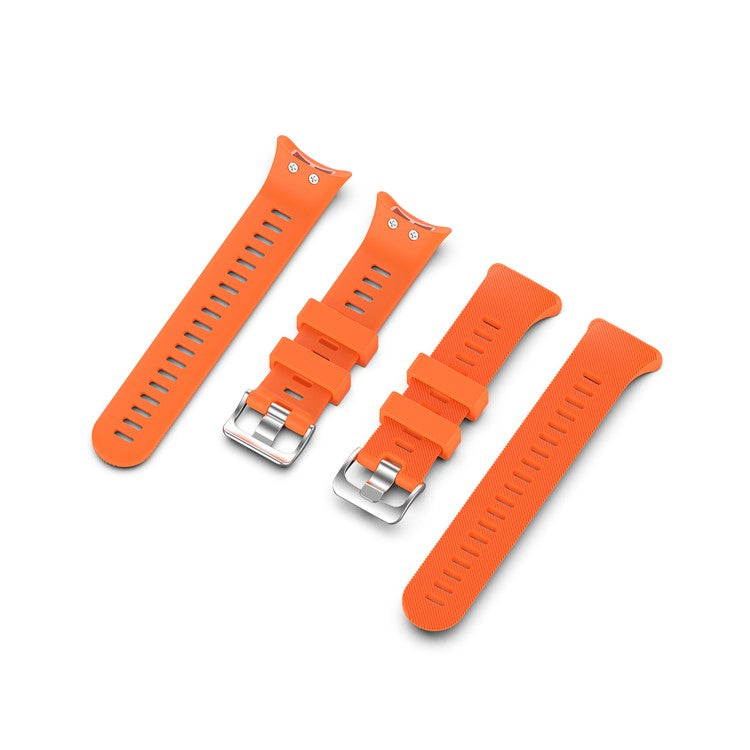 Silicone Strap Replacement Watchband for Garmin Forerunner 45/45S - Orange