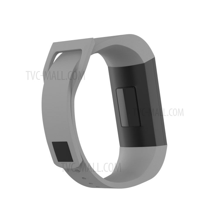 For Xiaomi Redmi Smart Band TPE Replacement Strap - Grey