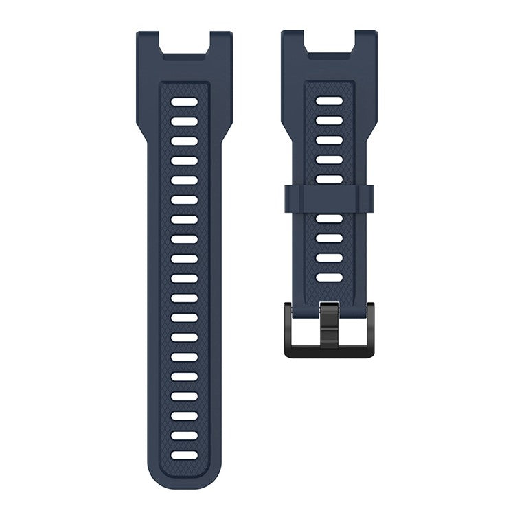 Silicone Watch Band Wrist Strap for Huami Amazfit T-Rex / Amazfit T-Rex Pro - Navy Blue