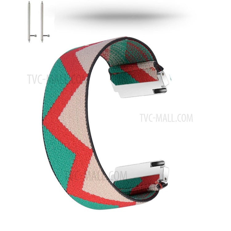 22mm Colorful Nylon Watch Band for Huawei Watch GT 2e/GT/GT 2 46mm  - Triangle Colorful