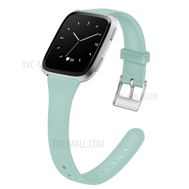Soft Silicone Watch Band Replacement for Fitbit Versa / Versa 2 - Green
