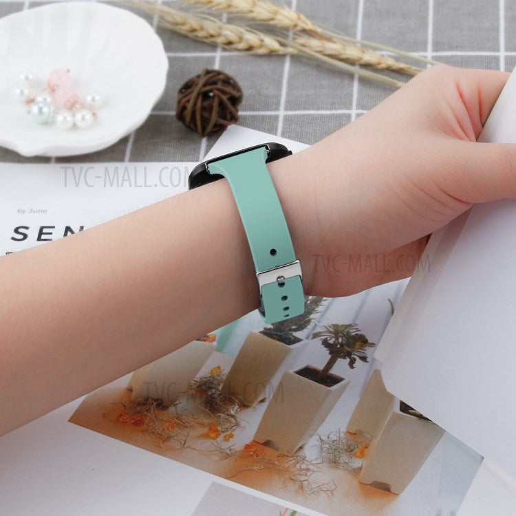 Soft Silicone Watch Band Replacement for Fitbit Versa / Versa 2 - Green