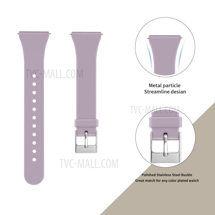Soft Silicone Watch Band Replacement for Fitbit Versa / Versa 2 - Purple