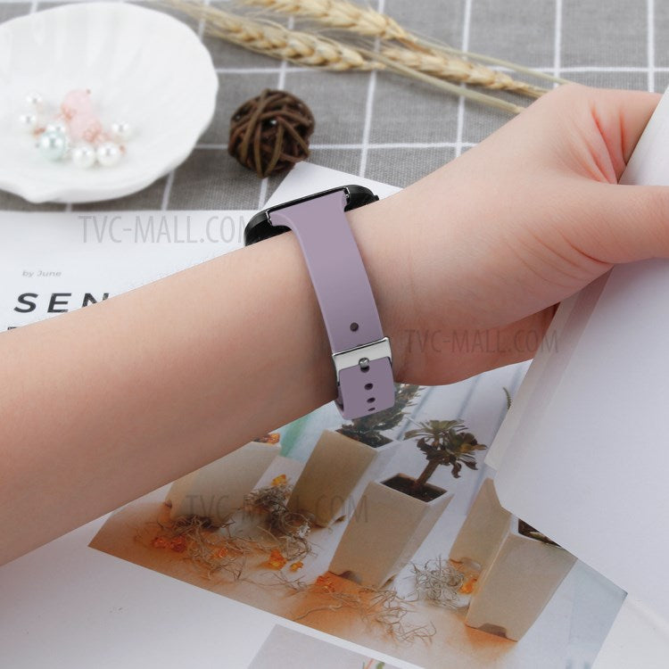 Soft Silicone Watch Band Replacement for Fitbit Versa / Versa 2 - Purple