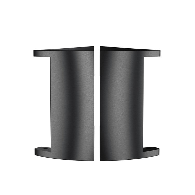 Plating Watch Band Connector Metal Head Connector for Fitbit Charge 3/4 Wristband - Black