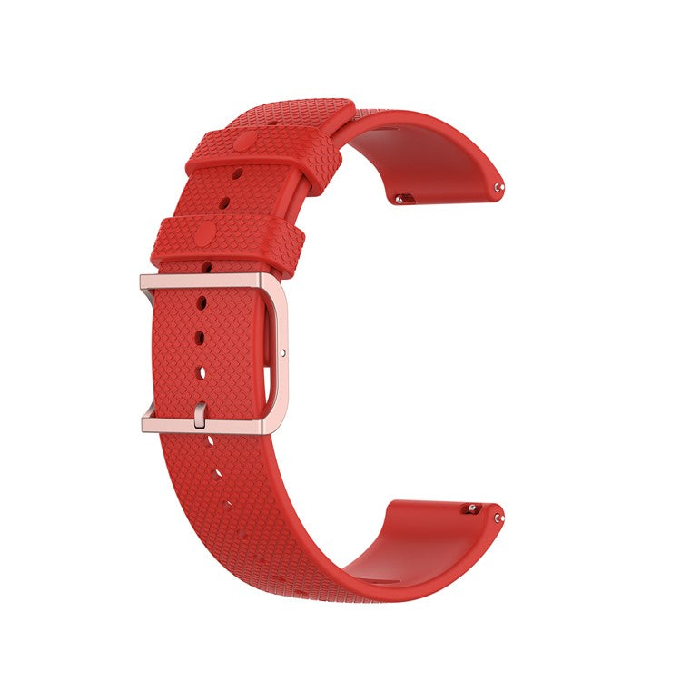 Dot Pattern Silicone Smart Watch Band 22mm for Samsung Galaxy Watch3 45mm/Galaxy Watch 46mm - Red