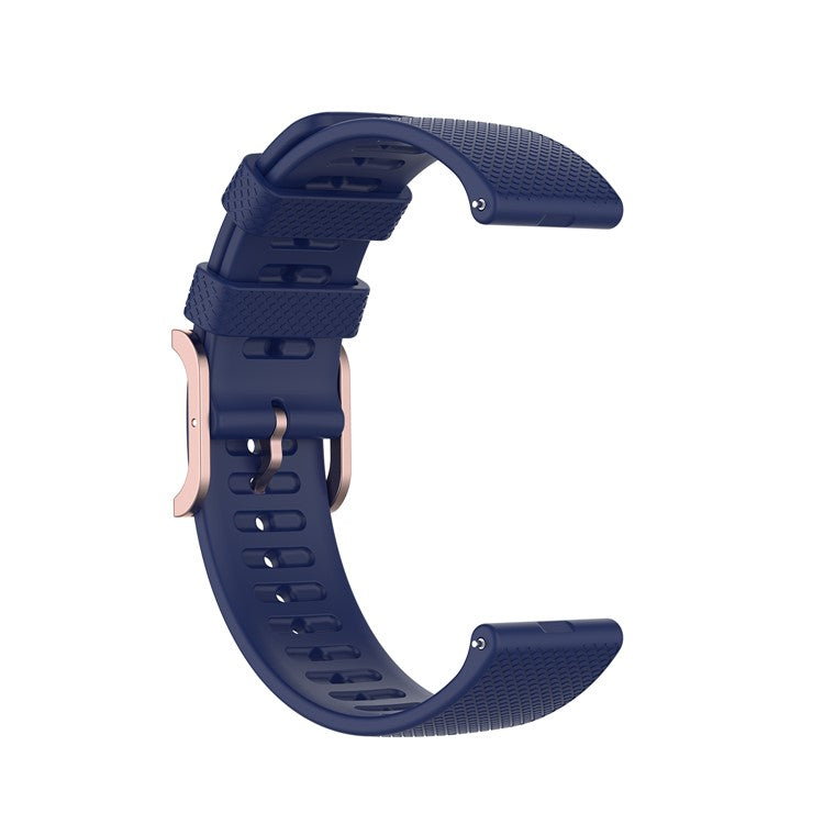 Dot Pattern Silicone Smart Watch Band 22mm for Samsung Galaxy Watch3 45mm/Galaxy Watch 46mm - Dark Blue