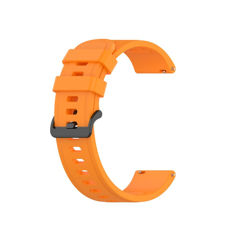 Soft Silicone Watch Strap Replacement 20mm for Amazfit Neo - Orange