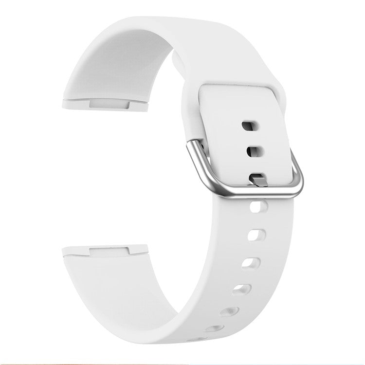Soft Silicone Smart Watch Strap Replacement for Fitbit Versa 3 - White