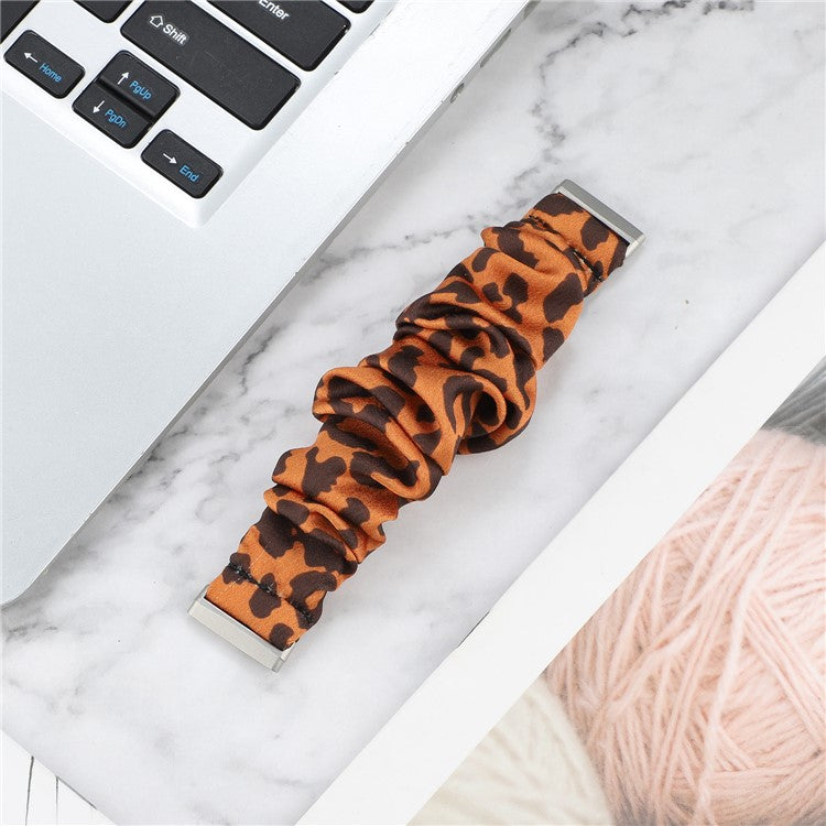 Hair Band Printed Fabric Watch Band Replacement for Fitbit Versa 3 - Style C