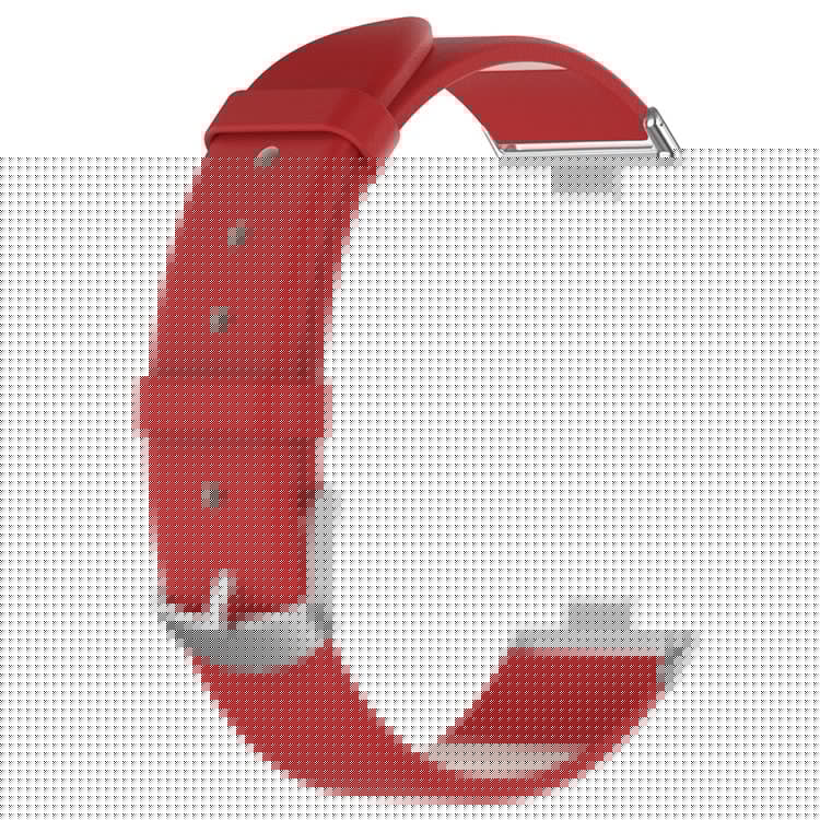 For Huawei Watch Fit 3 Smart Watch Silicone Strap Wrist Band Replacement - Red