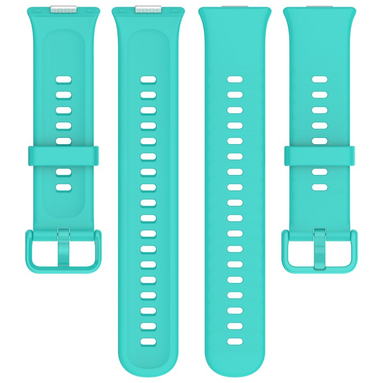 For Huawei Watch Fit 3 Replacement Wrist Band Soft Silicone Watch Strap - White