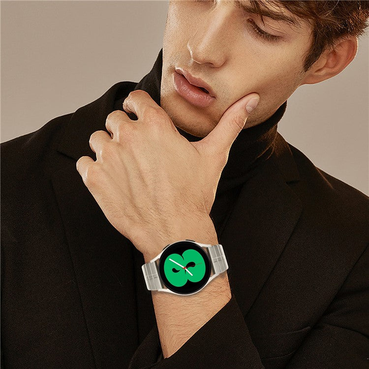 For Gabb Watch 2 Replacement Watch Strap Fashionable Stainless Steel Band - Titanium Grey