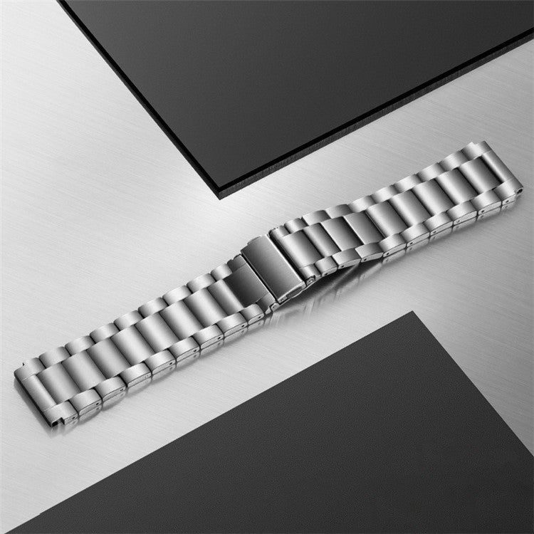 For Huawei Watch GT4 / GT3 / GT2 46mm Titanium Alloy Watch Strap 22mm Band - Silver