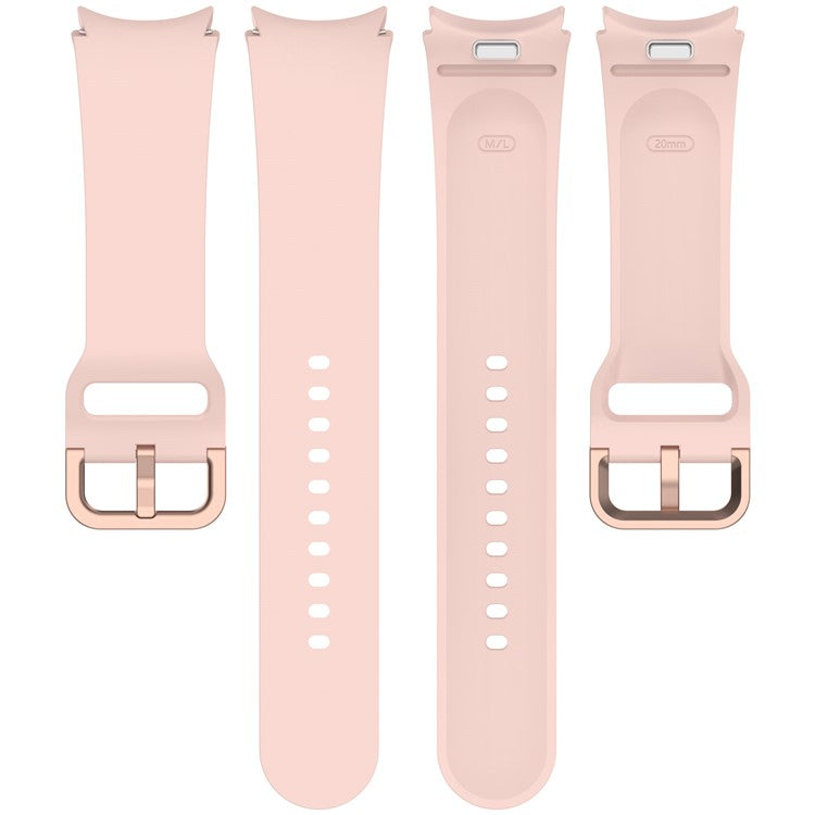 Watch Band for Samsung Galaxy Watch7/Watch FE/Watch6/Watch 5/Watch4 Silicone Wrist Strap - Blue