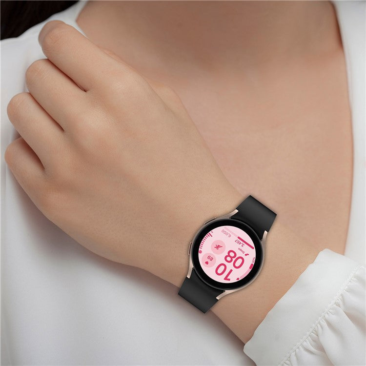 Watch Band for Samsung Galaxy Watch7/Watch FE/Watch6/Watch 5/Watch4 Silicone Wrist Strap - Blue