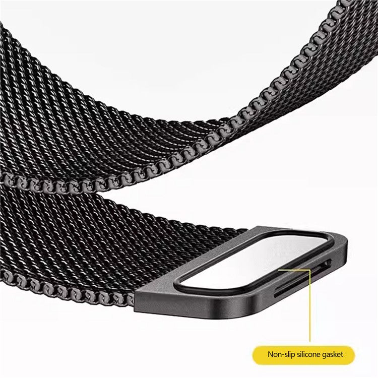 KALEBOL For Apple Watch Series 10 42mm / 9 8 7 41mm / SE (2023) SE (2022) SE 6 5 4 40mm / 3 2 1 38mm Milanese Mesh Strap Magnetic Watch Band - Gold