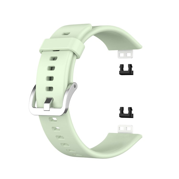 Soft Silicone Watch Strap for Huawei Watch Fit - Light Green