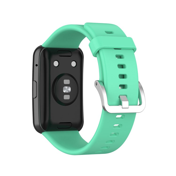 Soft Silicone Watch Strap for Huawei Watch Fit - Green