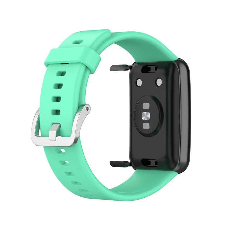 Soft Silicone Watch Strap for Huawei Watch Fit - Green