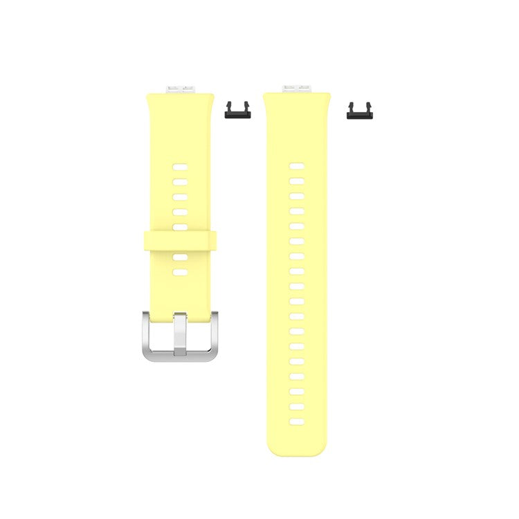 Soft Silicone Watch Strap for Huawei Watch Fit - Yellow