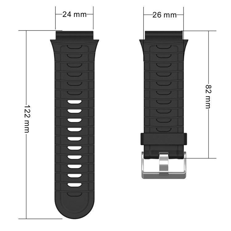 For Garmin Forerunner 920XT Watch Strap Silicone Band with Spring Bar and Screwdriver - Mint Green