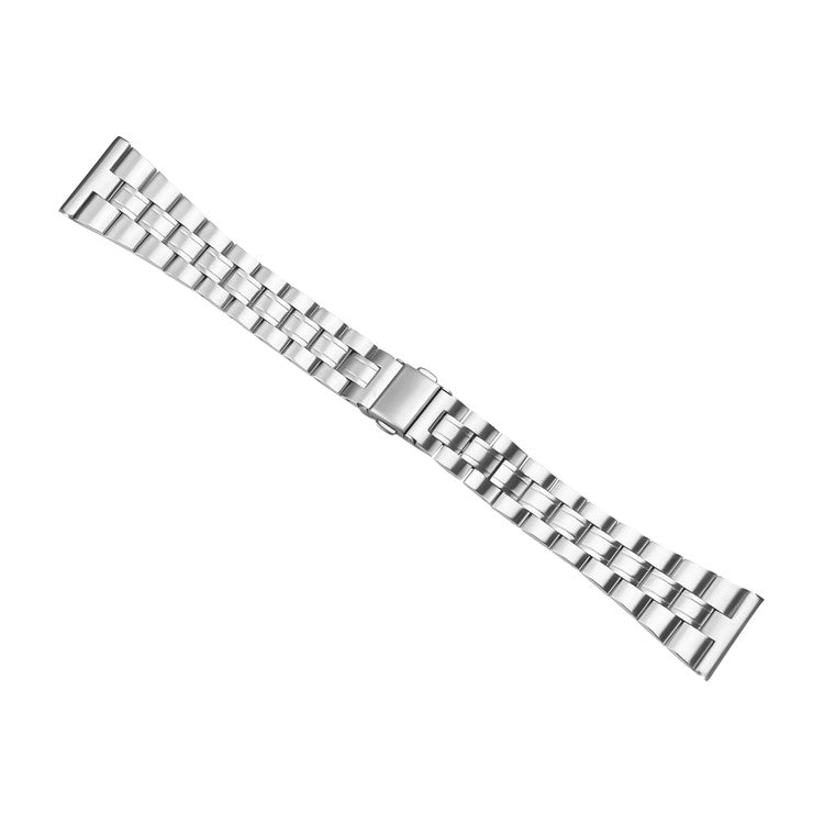 For TicWatch Pro 2020 Ultra-Thin Stainless Steel Wrist Band Replacement Watch Strap - Silver