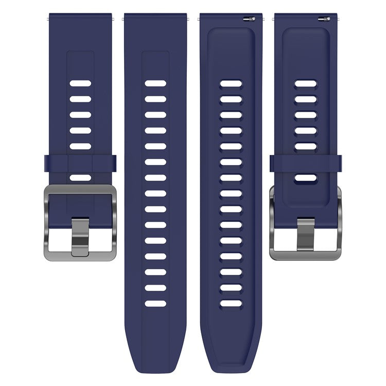 For Xiaomi Watch S4 Sport Silicone Watch Strap 22mm Adjustable Wrist Band - White