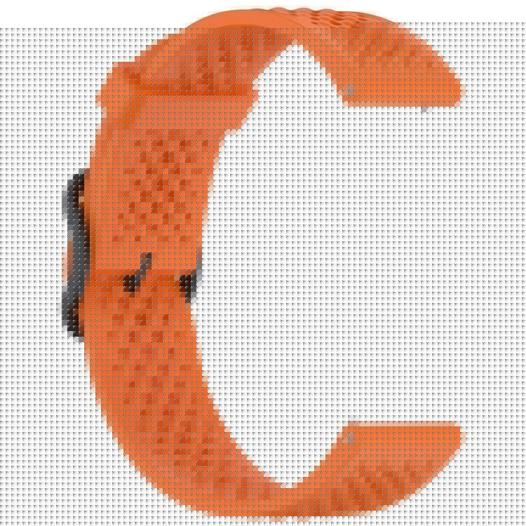 For Xiaomi Watch S4 Sport / Samsung Galaxy Watch3 45mm / Watch 42mm Silicone 22mm Multiple Holes Breathable Watch Strap - Orange