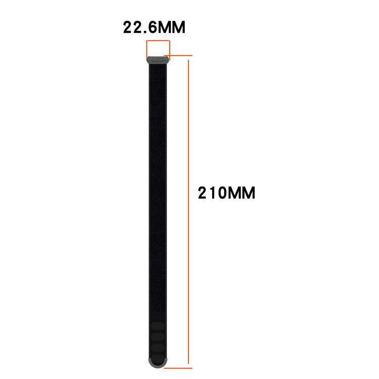 For Fitbit Ace LTE Children Watch Watchband Round Tail Braided Nylon Wrist Strap - Sea Blue