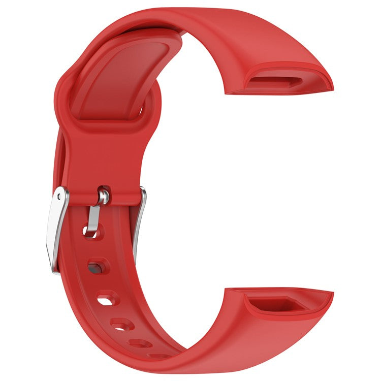 For Lifesense Band 6S Replacement Strap Silicone Sport Watch Band - Red